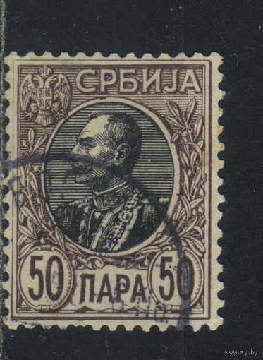 Сербия Кор 1905 Петр I Стандарт 12х11,5 #91х