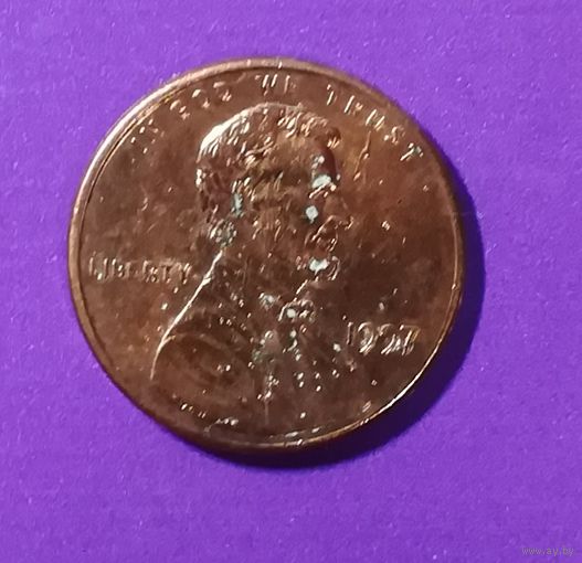 1 цент США 1997 г.