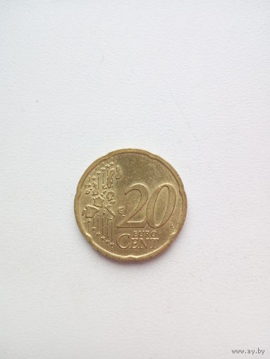 20 евро центов 2002г.(А)Германия