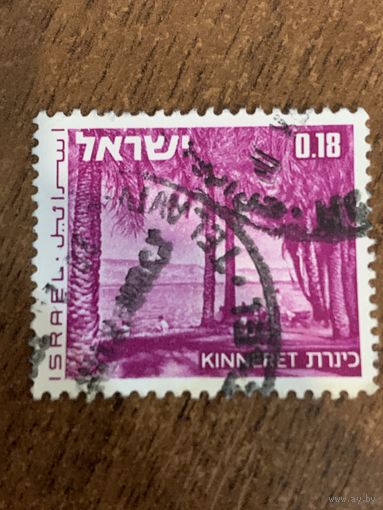 Израиль 1971. Достопримечательности Израиля. Марка из серии