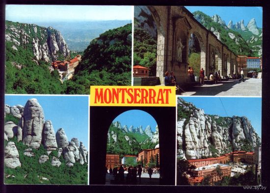 Испания Монтсеррат Горный монастырь