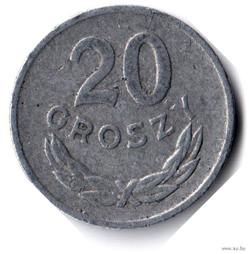 Польша. 20 грошей. 1963 г.