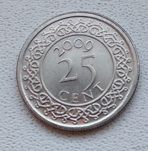 Суринам 25 центов, 2009 6-11-39