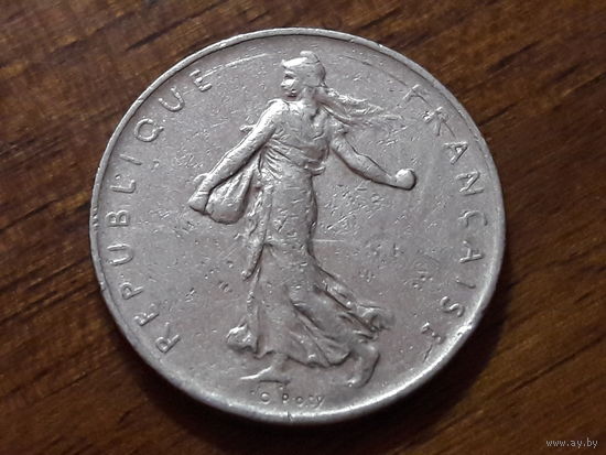Франция 1 франк 1971
