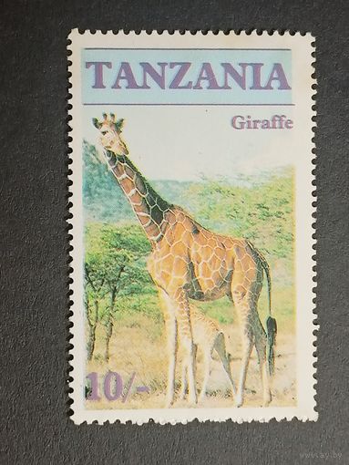 Танзания 1986. Животные, находящиеся под угрозой исчезновения