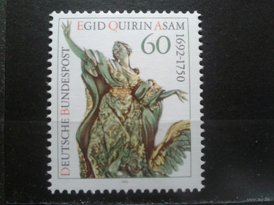 Германия 1992 скульптуре 300 лет** Михель-1,5 евро
