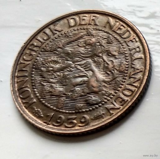 Нидерланды 1 цент, 1939 1-11-56