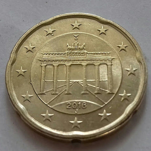20 евроцентов, Германия 2016 J, AU