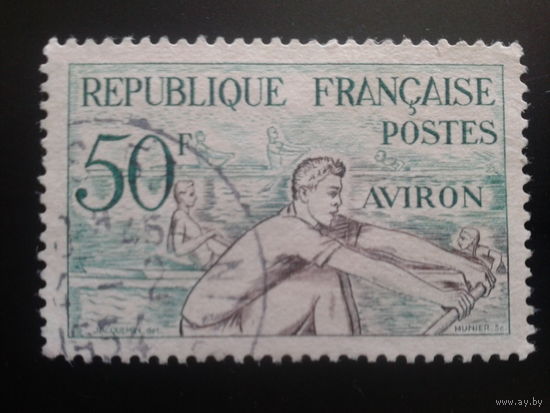 Франция 1953 гребля