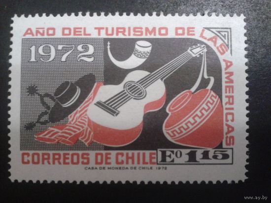 Чили 1972 туризм, гитара