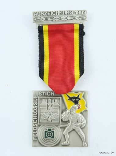 Швейцария, Памятная медаль "Стрелковый спорт" 1989 год .  (1663)
