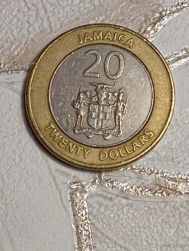 Ямайка 20 долларов 2000 года .