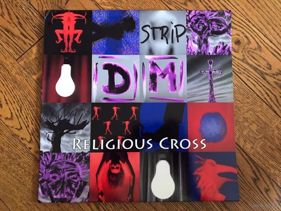 Depeche Mode - Religious Cross - 1994 - 3LP - Прозрачный Винил - Редкость!!! Тест 0 из 25!!!