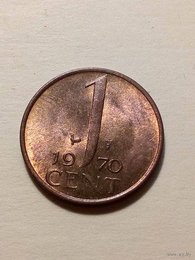 1 цент Нидерланды 1970