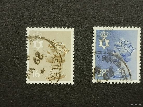 Великобритания 1983. Региональные почтовые марки Северной Ирландии. Королева Елизавета II