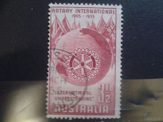 Австралия 1955 Ротари-клуб, флаги