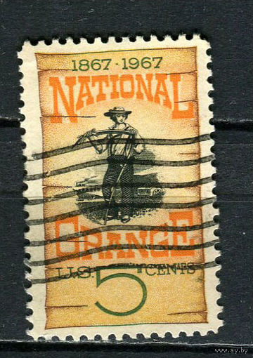 США - 1967 - Грейнджеры - [Mi. 919] - полная серия - 1 марка. Гашеная.  (Лот 36Dc)