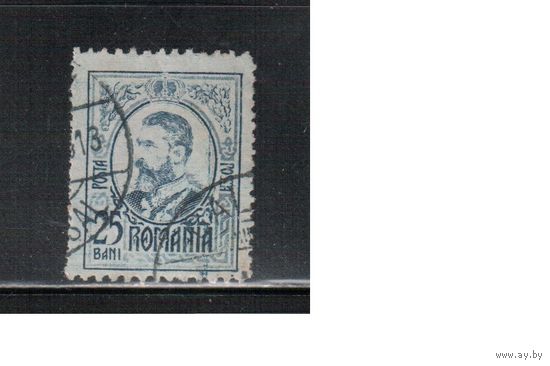 Румыния-1908, (Мих.215)  гаш. , Стандарт, Король Карл I