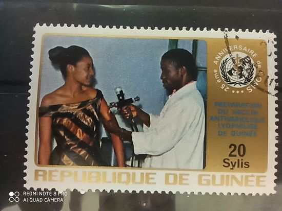 Гвинея 1973 Медицина