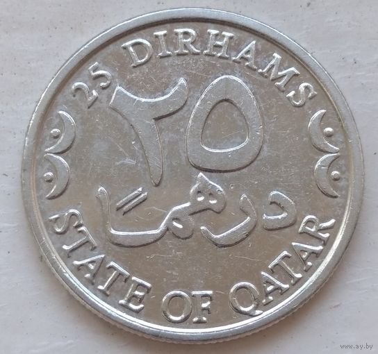 Катар 25 дирхамов 2008 . Возможен обмен