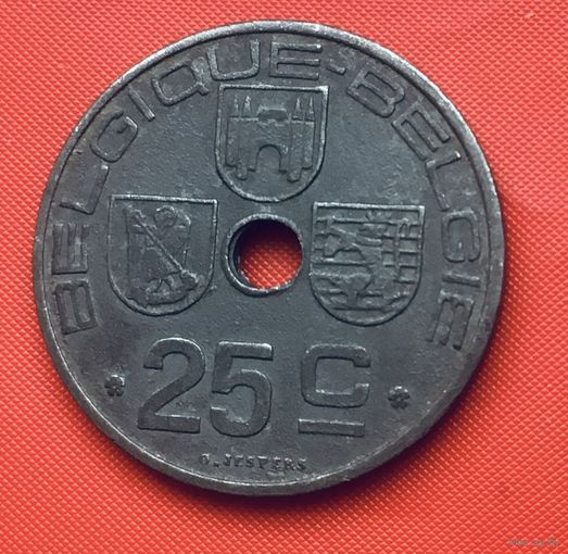 22-16 Бельгия, 25 сантимов 1946 г. Французский тип