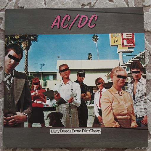 AC/DC - 1976 - DIRTY DEEDS DONE DIRT CHEAP (EUROPE) LP