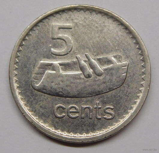 Фиджи 5 центов 2009 г
