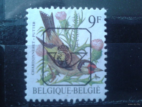 Бельгия 1985 Стандарт, птица* Надпечатка предварительного гашения