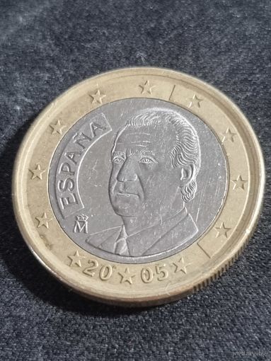 Испания 1 евро 2005