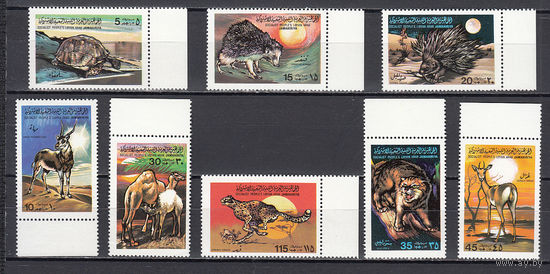 Фауна. Ливия. 1979. 8 марок. Michel N 704-711 (7,0 е).