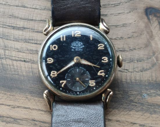 Германия, 1940-е годы часы HOP Hercules, на ходу