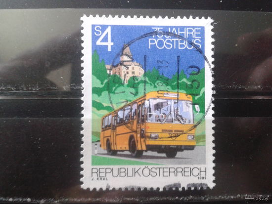 Австрия 1982 Почтовый автобус