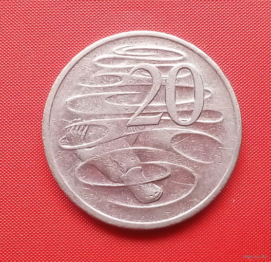 68-19 Австралия, 20 центов 2006 г.