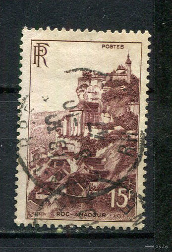 Франция - 1946 - Рокамадур. Туризм 15Fr - [Mi.759] - 1 марка. Гашеная.  (Лот 91DM)
