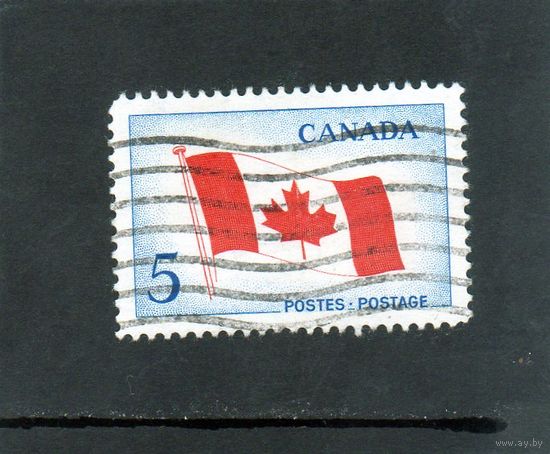 Канада. Ми-  . Флаг Канады. 1965.
