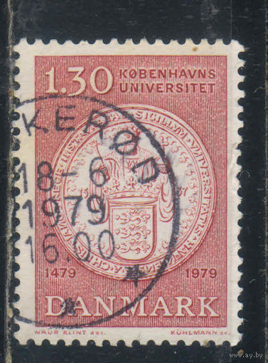Дания 1979 500 летие Копенгагенского Университета Печать #677