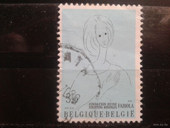 Бельгия 1970 Королева Фабиола, рисунок