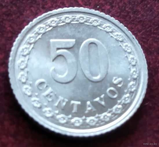 Парагвай 50 сентаво, 1938