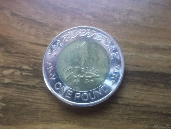 Египет 1 фунт 2007.