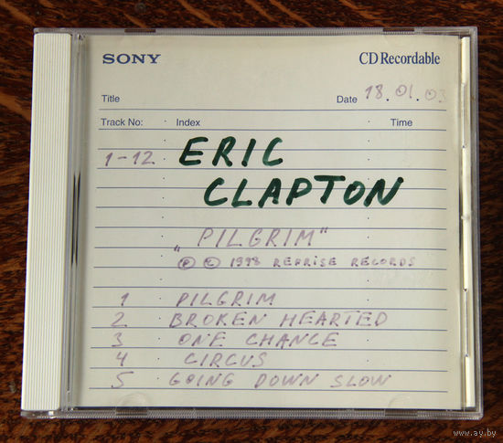 Eric Clapton "Pilgrim" (Audio CD)