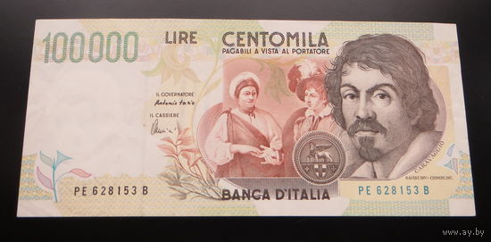 100000 лир. 1994г. Италия.
