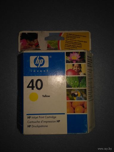 Струйный картридж HP(51640YE) Оригинал