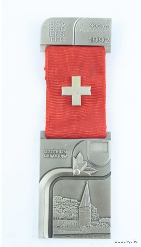 Швейцария, Памятная медаль 1992 год. "Стрелковый спорт".
