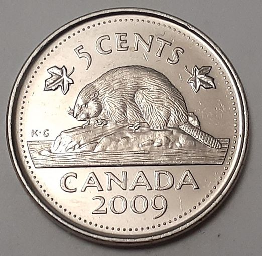 Канада 5 центов, 2009 (15-6-17)