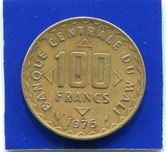 Мали 100 франков 1975 , Кукуруза , ФАО