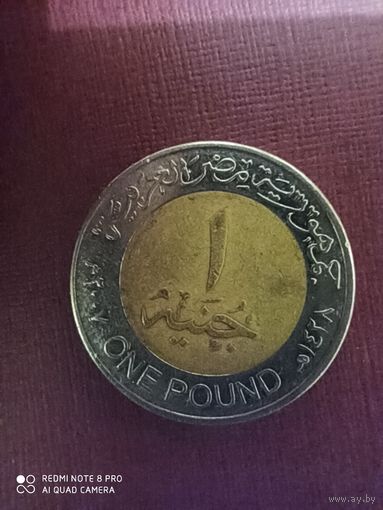 1 фунт 2007, Египет