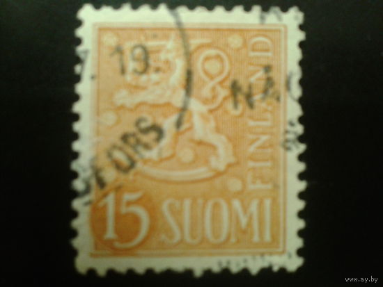 Финляндия 1956 стандарт, герб