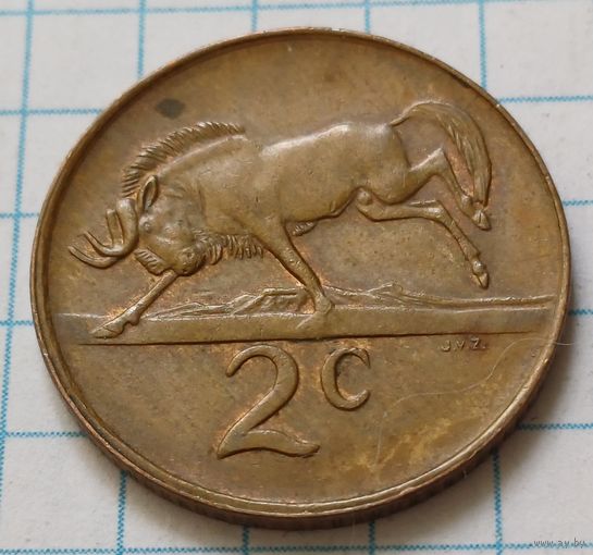 ЮАР 2 цента, 1989     ( 3-5-2 )