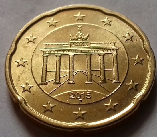 20 евроцентов, Германия 2015 F, AU