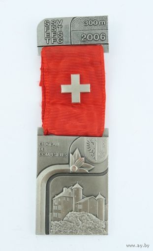 Швейцария, Памятная медаль 2006 год. "Стрелковый спорт".
